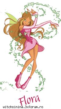 Flora - Flora are puterea pamantului - Winx