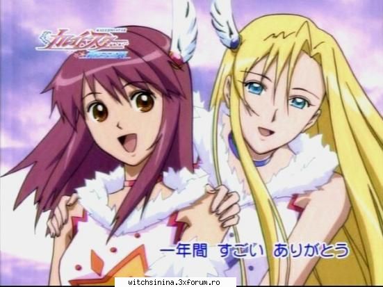 Sora - sora si layla in legendara manevra - Kaleido Star.